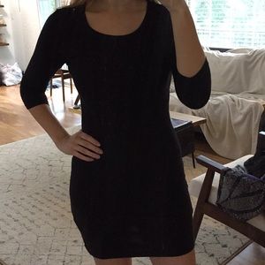 Cotton black dress